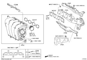 Intake Manifold 17120-37031 for Toyota Corolla