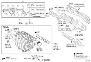 Intake Manifold 17120-F2120 for Toyota FRONT LANDER