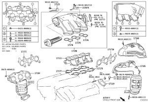 Intake Manifold Upper 17190-31061 for Toyota Avalon