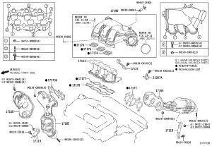 Three-way Catalytic Converter (Right) 17140-31810 for Toyota Highlander