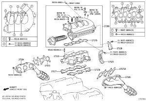 Three-way Catalytic Converter (Left) 17150-31080 for Toyota Crown
