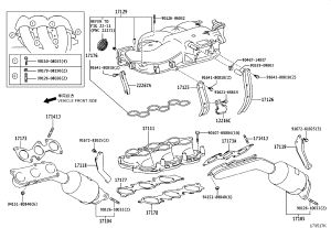 Three-way Catalytic Converter (Left) 17150-31320 for Toyota FJ Cruiser