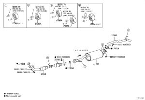 Exhaust Pipe Gasket 90917-06076 for Toyota DYNA