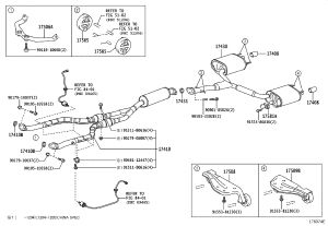 Exhaust Pipe Hanger 17509-31060 for Lexus IS250