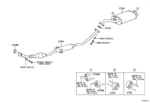 Exhaust Pipe Gasket 17451-22060 for Toyota MR2