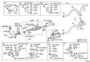 Exhaust Pipe Gasket 17451-67010 for Toyota 4Runner