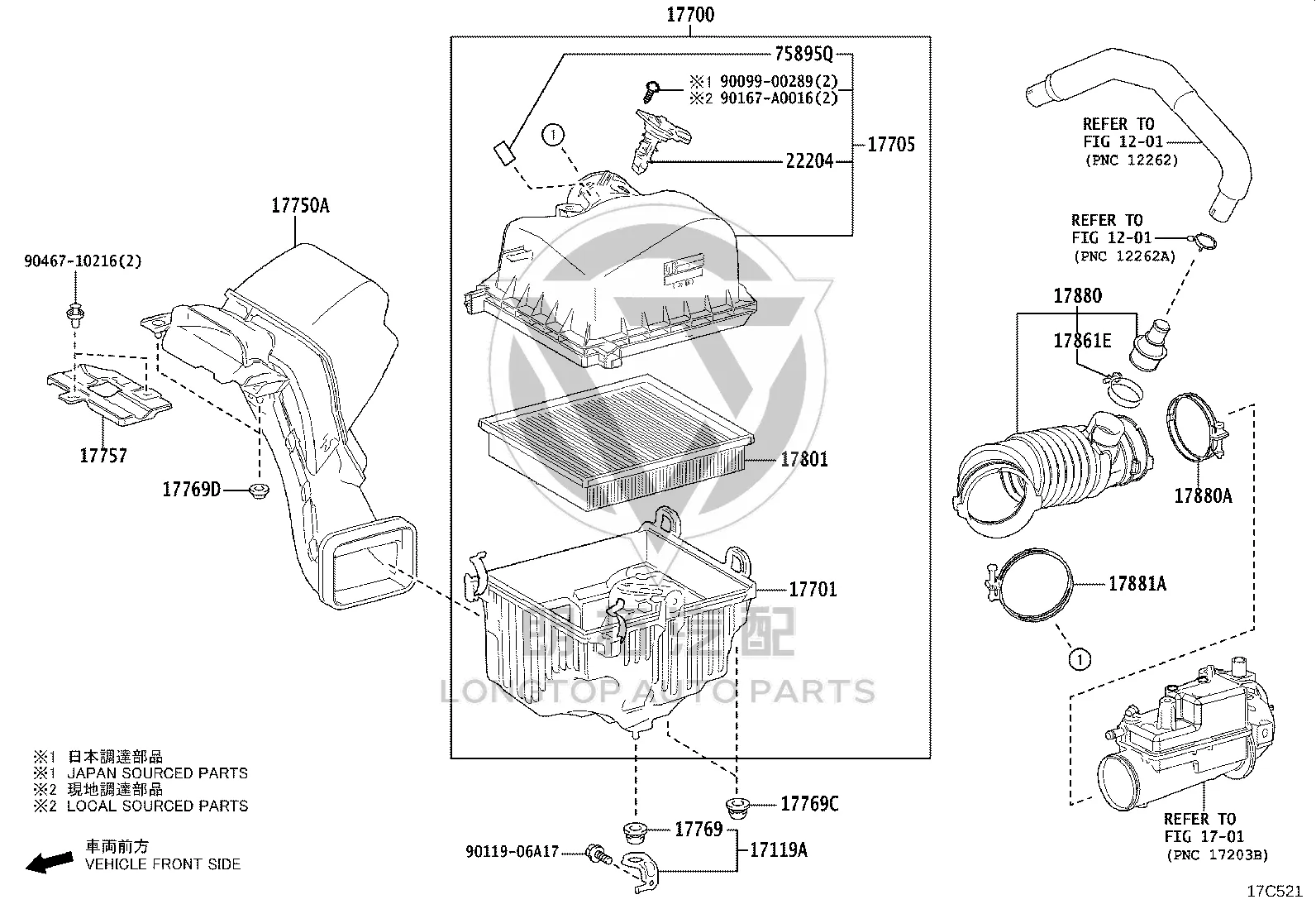 Hose Clamp 96111-10450 for Toyota ALPHARD