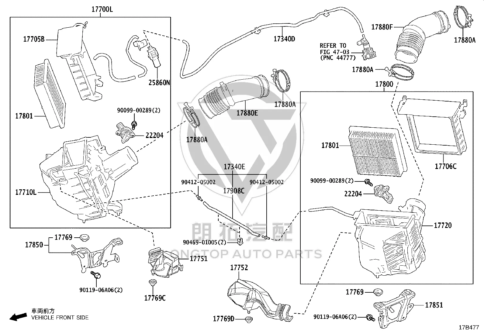 ED Monitor Hose 90999-92003 for Toyota 4RUNNER
