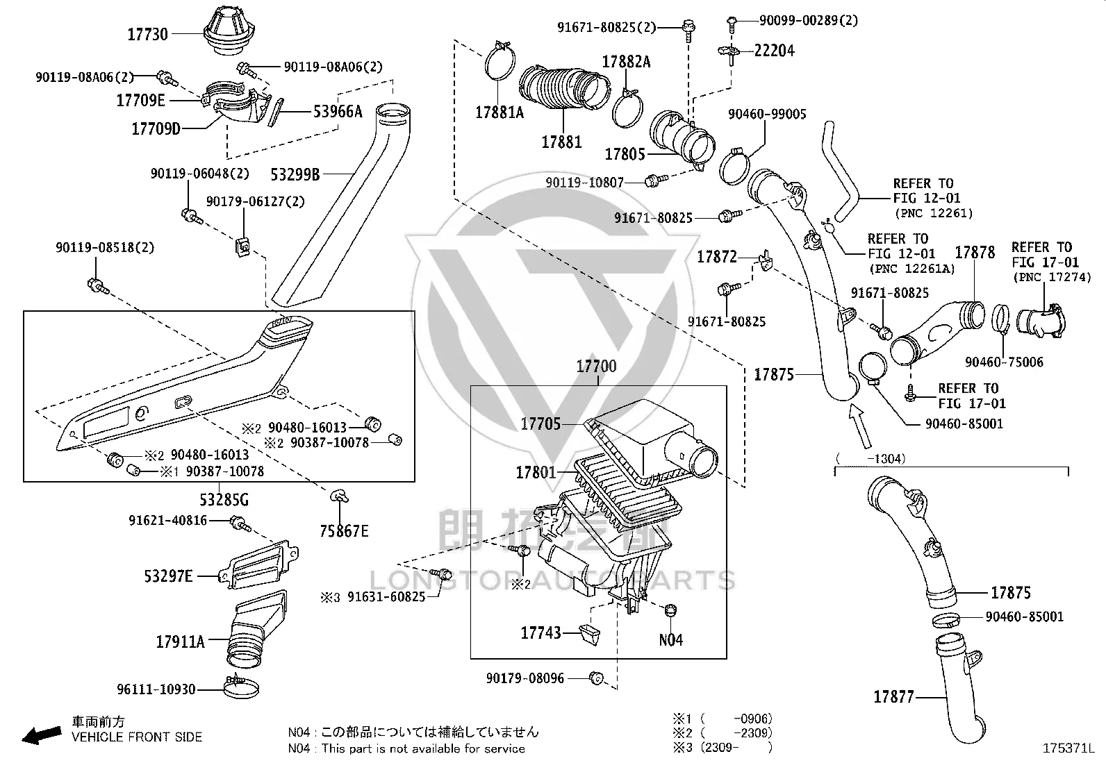 Air Flow Meter 22204-51010 for Toyota Land Cruiser