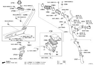 Air Flow Meter 22204-51010 for Toyota Land Cruiser