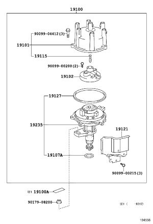 Fire Head Division 19102-46011 for Toyota Supra