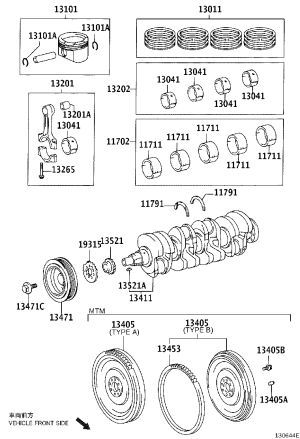 Connecting Rod Bushing 90999-73140 for Toyota Auris