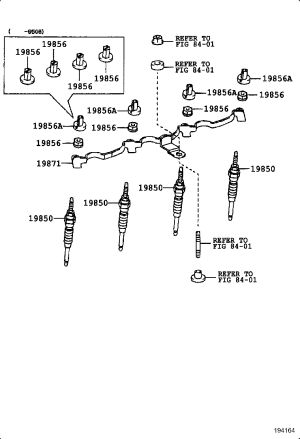Spark Plug 19850-67030 for Toyota 4RUNNER