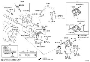 Fuel Injector O-Ring 90301-C0072 for Toyota Alphard