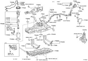 Fuel Pump Assembly 77020-35121 for Toyota FJ Cruiser