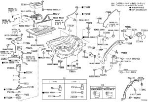 Fuel Pressure Sensor 23280-20060 for Toyota WISH