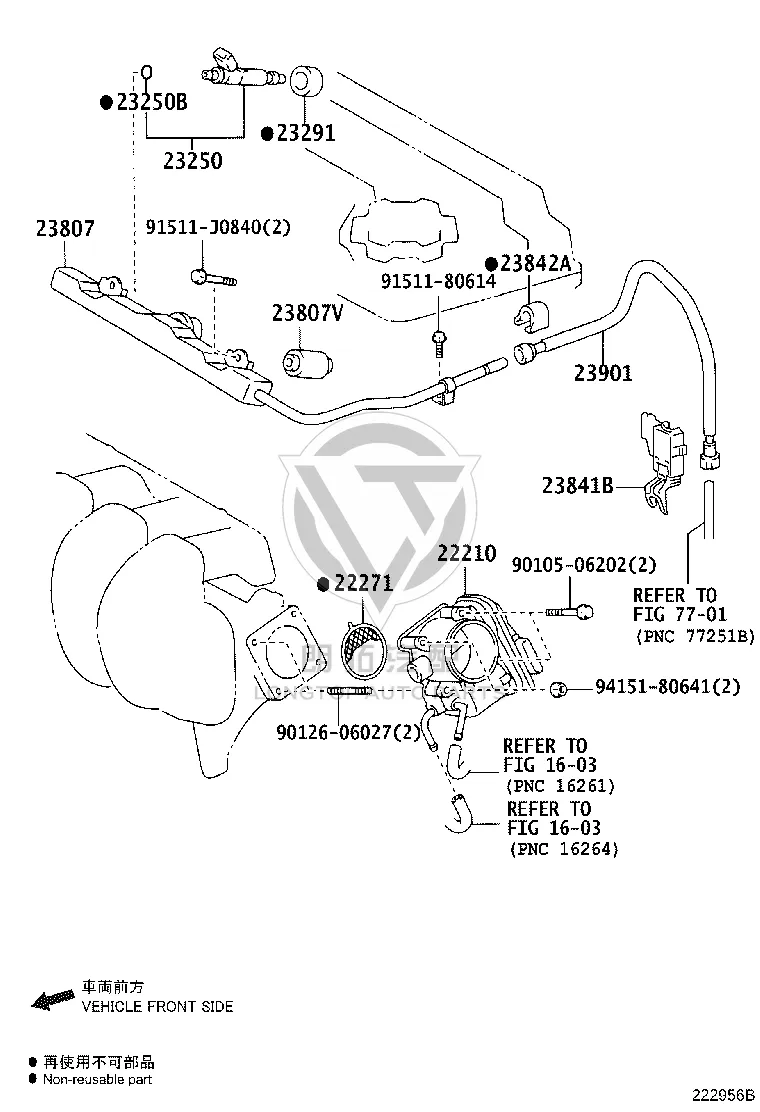 Fuel Injector 23209-39146 for Toyota COROLLA