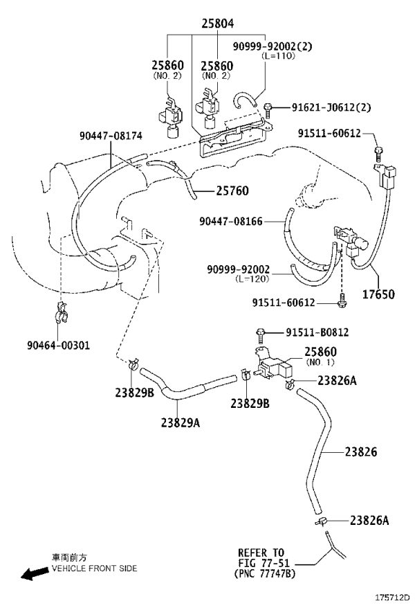 Snap Fastener 90467-13061 for Toyota Coaster