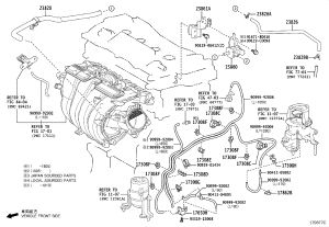 Vacuum Switching Valve 90910-12059 for Toyota Avalon