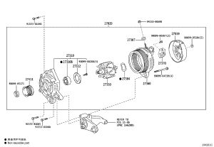 Generator pulley 27411-31210 for Toyota FJ CRUISER