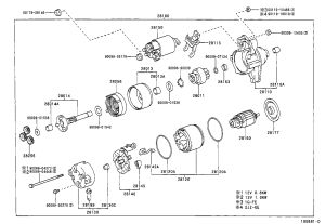 Starter Motor 28100-70050 for Toyota ALTEZZA