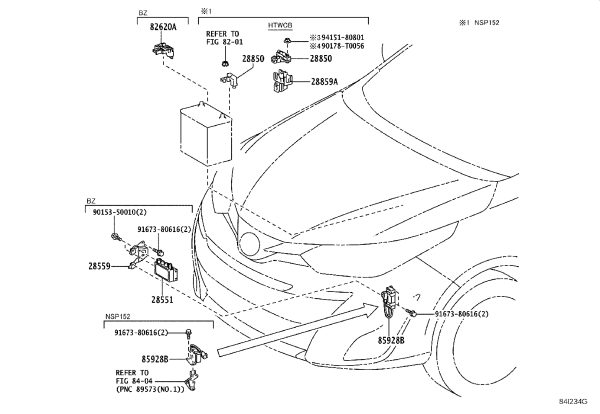 Preheat Plug Controller 28551-30010 for Toyota COROLLA