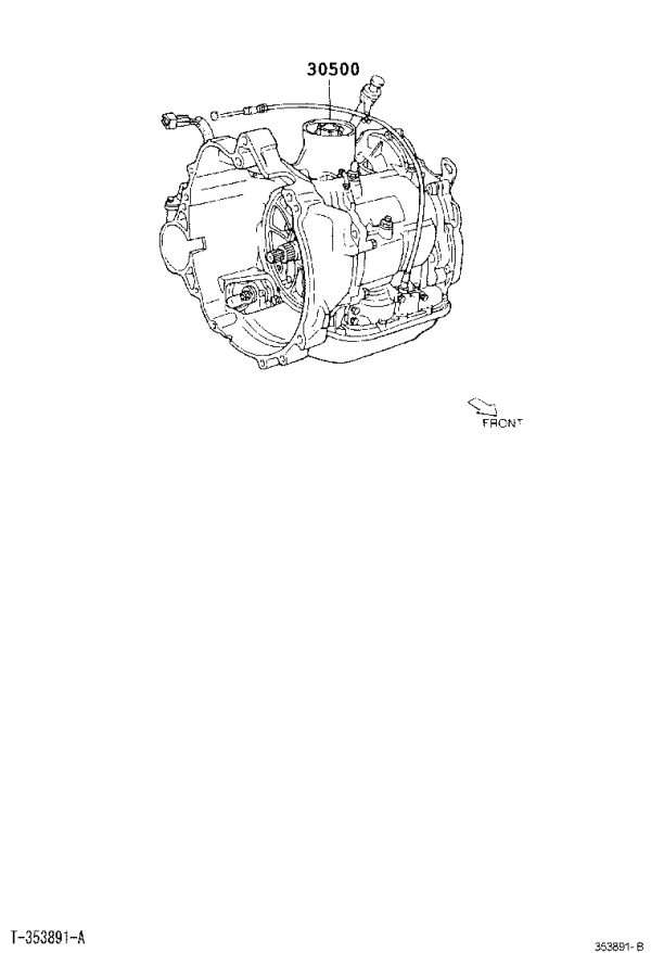 Transmission Assembly 30500-52200 for Toyota Vios