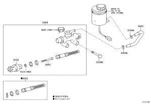 Clutch Master Cylinder 31420-36130 for Toyota Coaster