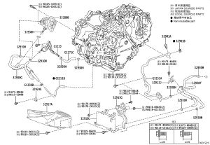 Transmission oil cooler air duct 329170-E110 for Toyota Crown Kluger