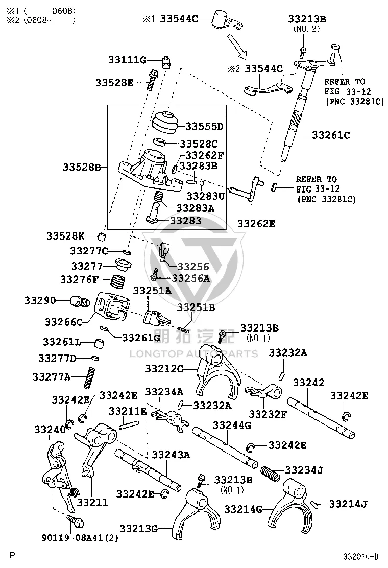 Bolt 90105-C0103 for Toyota Vios