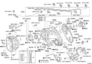 Transfer Case Breather Bracket 36478-60030 for Toyota Land Cruiser