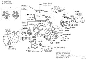 Transfer Case Output Oil Seal 90311-45034 for Toyota Fortuner