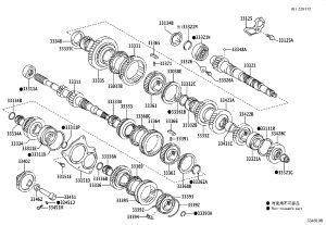 Shaft Snap Ring 90520-30002 for Toyota Auris