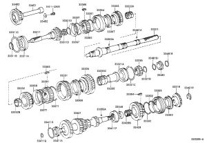 Transmission 1 Clutch Hub 33361-35040 for Toyota 4RUNNER