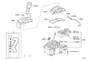 Gear shift lock control module 33560-35050 for Toyota FJ Cruiser