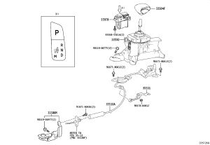 Transmission Shift Lever Handle 33504-50400 for Lexus LS500