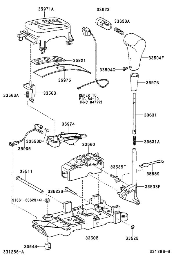 Manual Locking Spring 35559-42020 for Toyota RAV4
