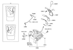 Shift Lever Harness Connector Bracket 33634-58010 for Toyota ALPHARD