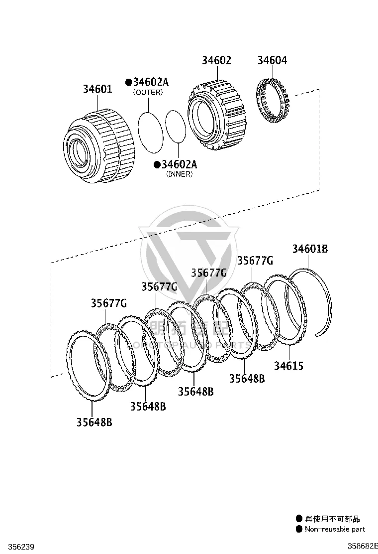 Rubber Ring 90301-99086 for Toyota 4Runner