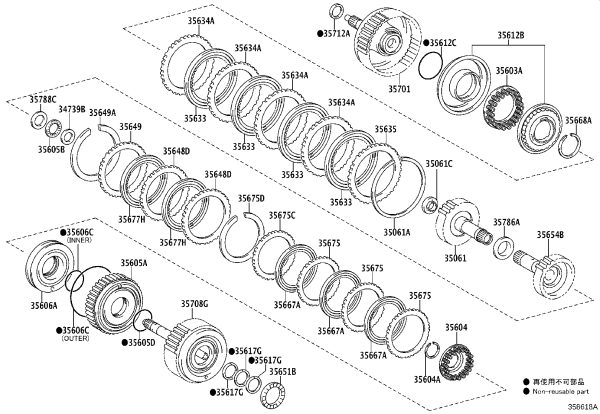 Retaining Ring 90520-39024 for Toyota COROLLA