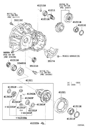 Transmission housing (front) 35105-52060 for Toyota Yaris