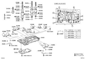 Transmission Solenoid Valve 35240-50040 for Toyota Mark X