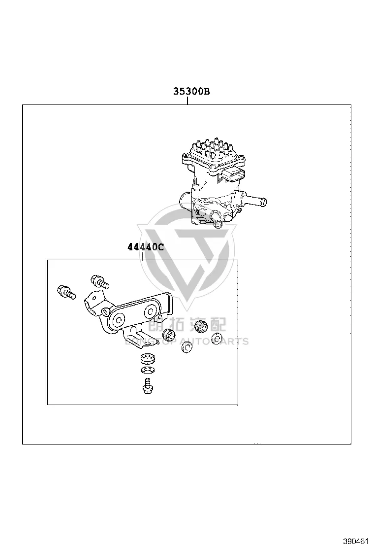Transmission Oil Pump 35300-48020 for Toyota Highlander