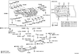 Transmission Filter 35330-0C030 for Toyota Tundra