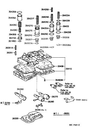 Transmission Filter 35330-50010 for Toyota Supra