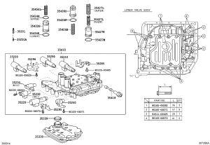 Transmission Valve Body 35410-48020 for Toyota Highlander