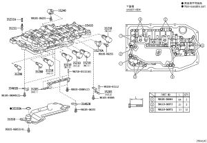 Transmission Valve Body 35410-50130 for Toyota Crown