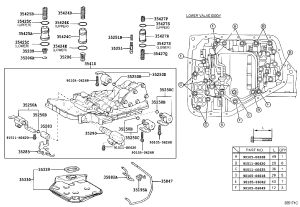 Transmission Valve Body 35410-52141 for Toyota Corolla