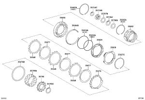 2nd Brake Piston 35624-33040 for Toyota Camry