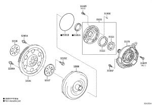 Seal Ring 35697-33010 for Toyota ALPHARD
